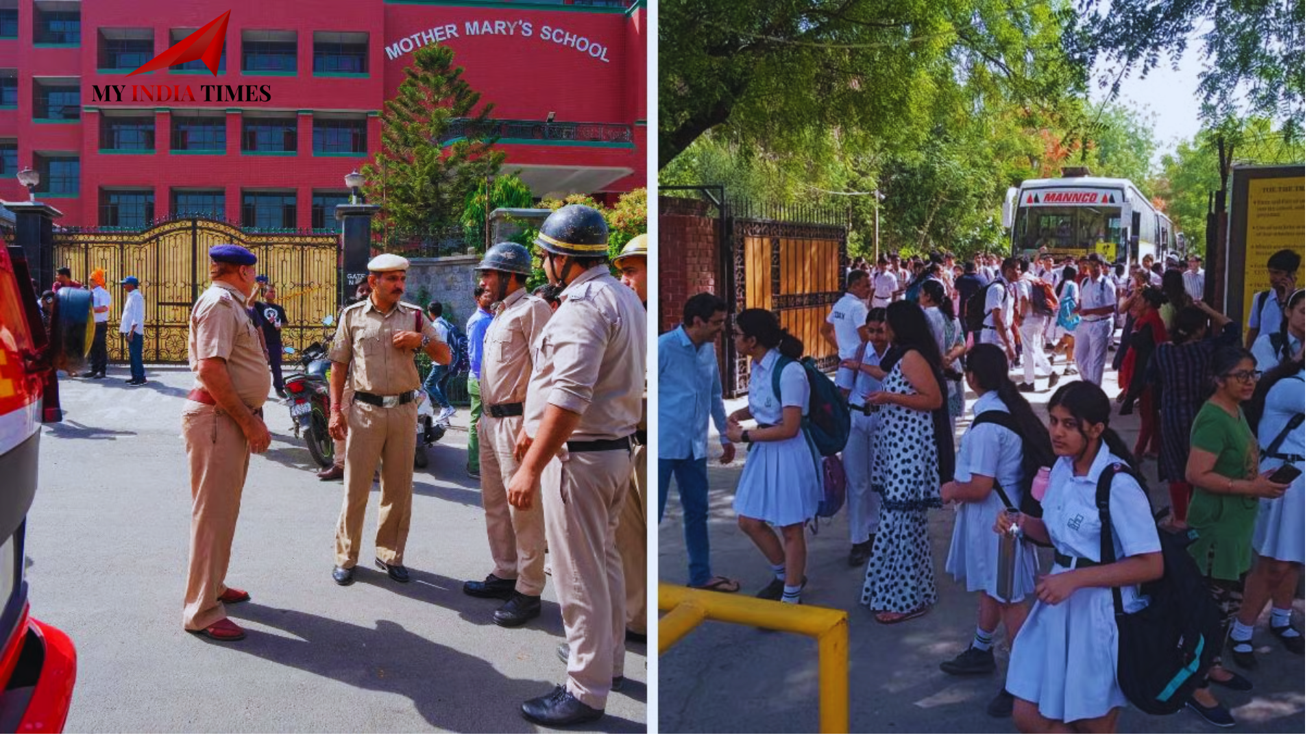 Bomb threats targeting multiple schools in Delhi have led to swift action, with students sent home for safety while authorities conduct thorough searches and investigations.